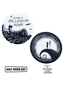 CST2DC04 Coasters set of 2 Ceramic Nightmare before Christmas